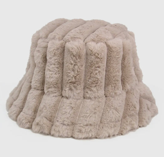 Faux Fur Bucket Hat